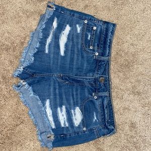 AE Blue Jean shorts